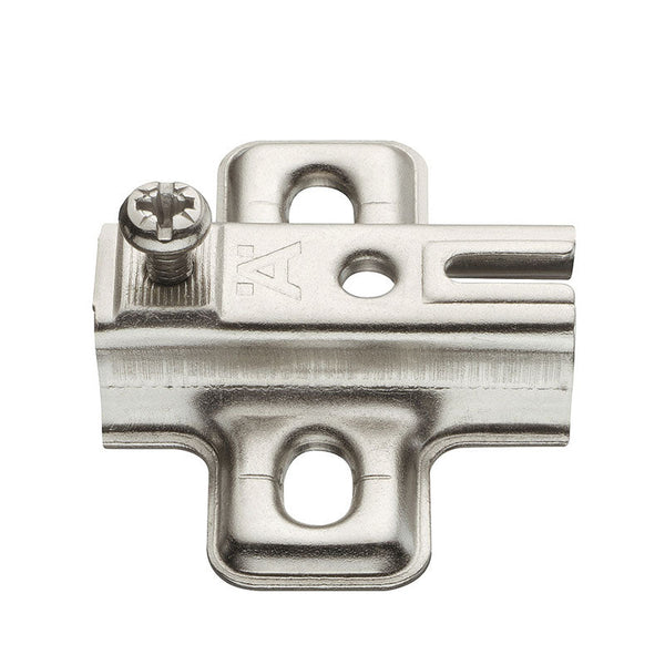 311.90.021 Concealed hinge, Häfele Metalla 50 A 110°, half overlay mounting/twin mounting - Drilling pattern 48/6