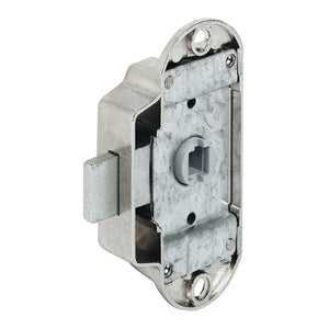 225.57.615 Espagnolette lock, 30 mm modular system, Piccolo-Nova Without lock rosette – backset: 25 mm, nickel plated matt, zinc alloy, mounting: Right hand