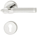 903.82.163 Door handle set, Stainless steel, Startec, model LDH 2194 Bicolor