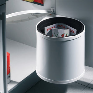 502.12.529 Single waste bin, 15 litres, Hailo Mono, model 3515-01