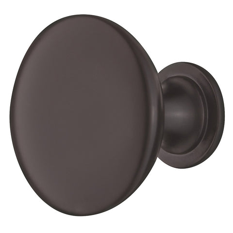 155.01.816 Furniture knob, Traditional - Bronze coloured, Height: 28 mm, Knob Ø: 30 mm