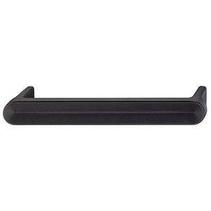 106.70.090 Furniture handle, Handle with base, aluminium - Häfele Design model H2110, dark pewter coloured, dim. A: 181 mm, dim. C: 160 mm