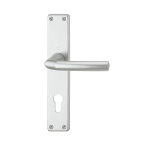 905.82.141 PC Door handle set , aluminium, Hoppe, Birmingham 1117/202SP