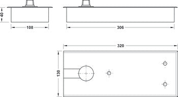 932.77.010 Floor Springs, For double action doors EN 2, 3, 4, Startec ...